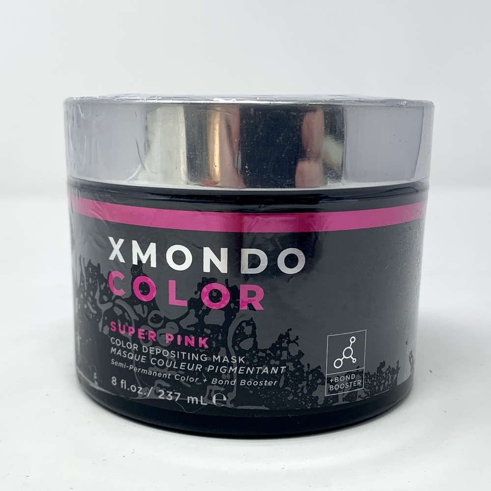 XMONDO Color Super Pink Hair Dye Healing 8 fl oz Vegan Semi-Permanent Sealed